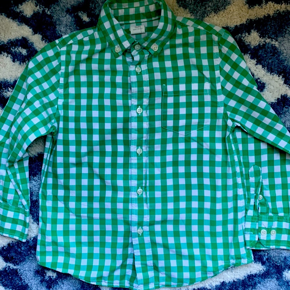 Crewcuts button down size 4